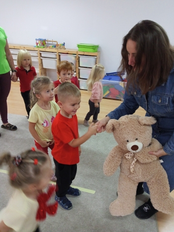 Zabawa z berlińskim misiem Peterem 