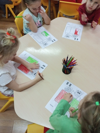 Kolorujemy flagę Włoch 