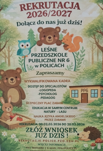 plakat rekrutacja 25 26