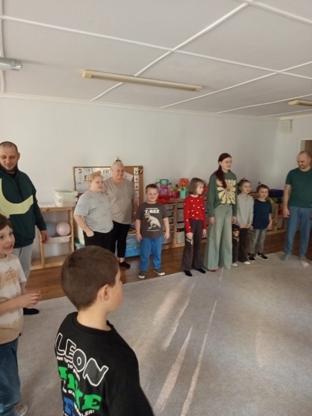 Zajęcia otwarte z rodzicami w grupie '' Sowy''