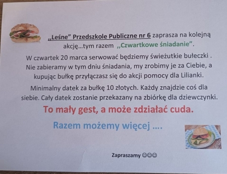 '' Czwartkowe śniadanie ''