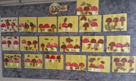 Jesień w naszym przedszkolu 