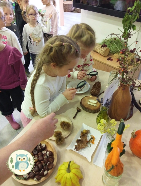 Najstarsze grupy Sowy i Wiewiórki odwiedzają TOEE Zalesie.