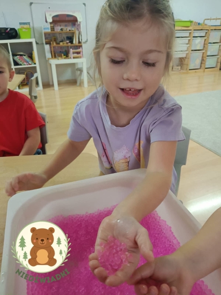 Niedźwiadki pobudzają zmysły 