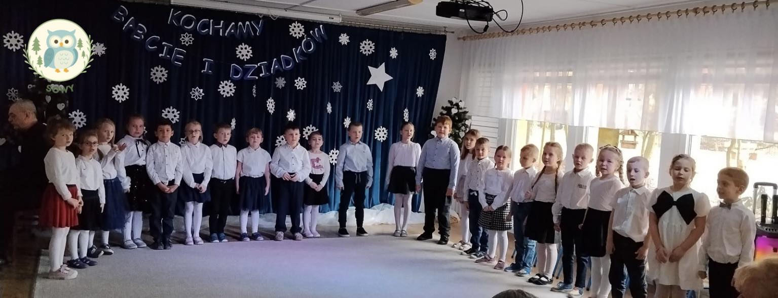 Dzień Babci i Dziadka w grupie Sowy
