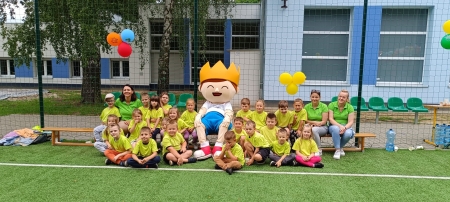 Zajączki brały udział w olimpiadzie sportowej w SOSW nr 1 w Policach 